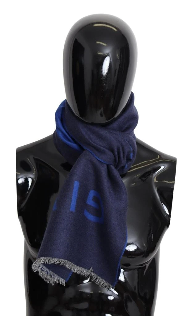 Givenchy Elegant Unisex Wool Silk Blend Men's Scarf 1