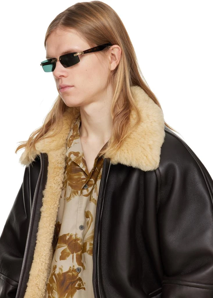 Cartier Brown CT0537S Sunglasses 4