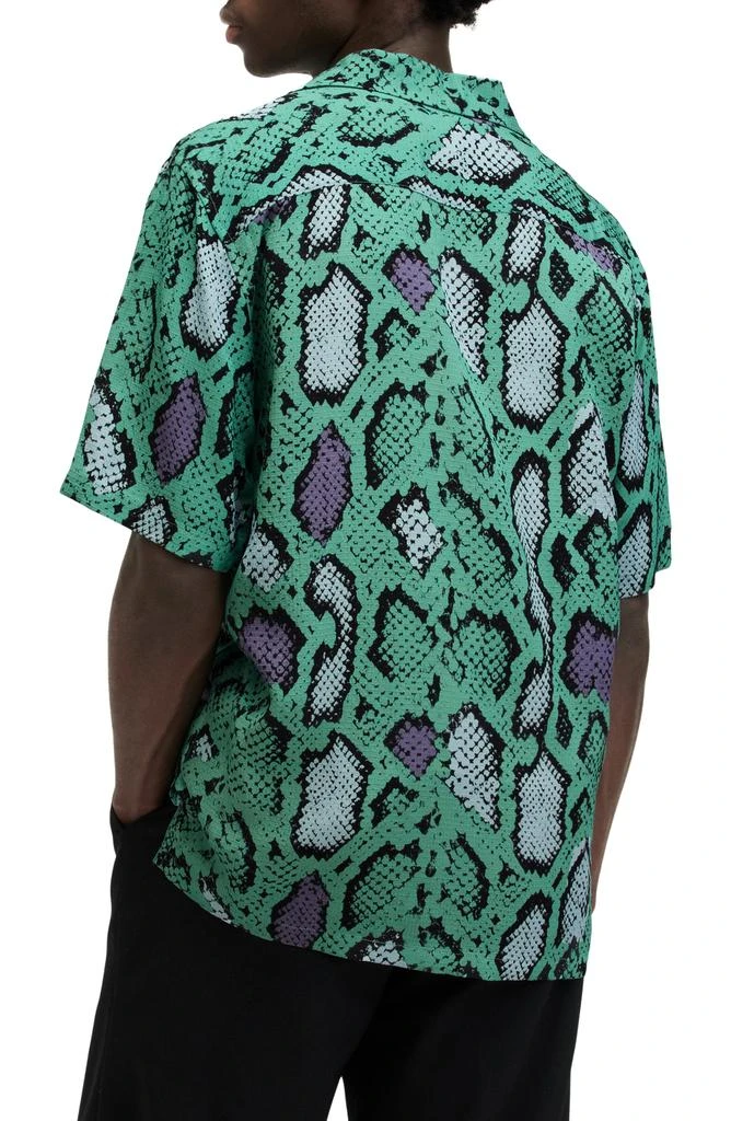 ALL SAINTS Serpenz Camp Shirt 3