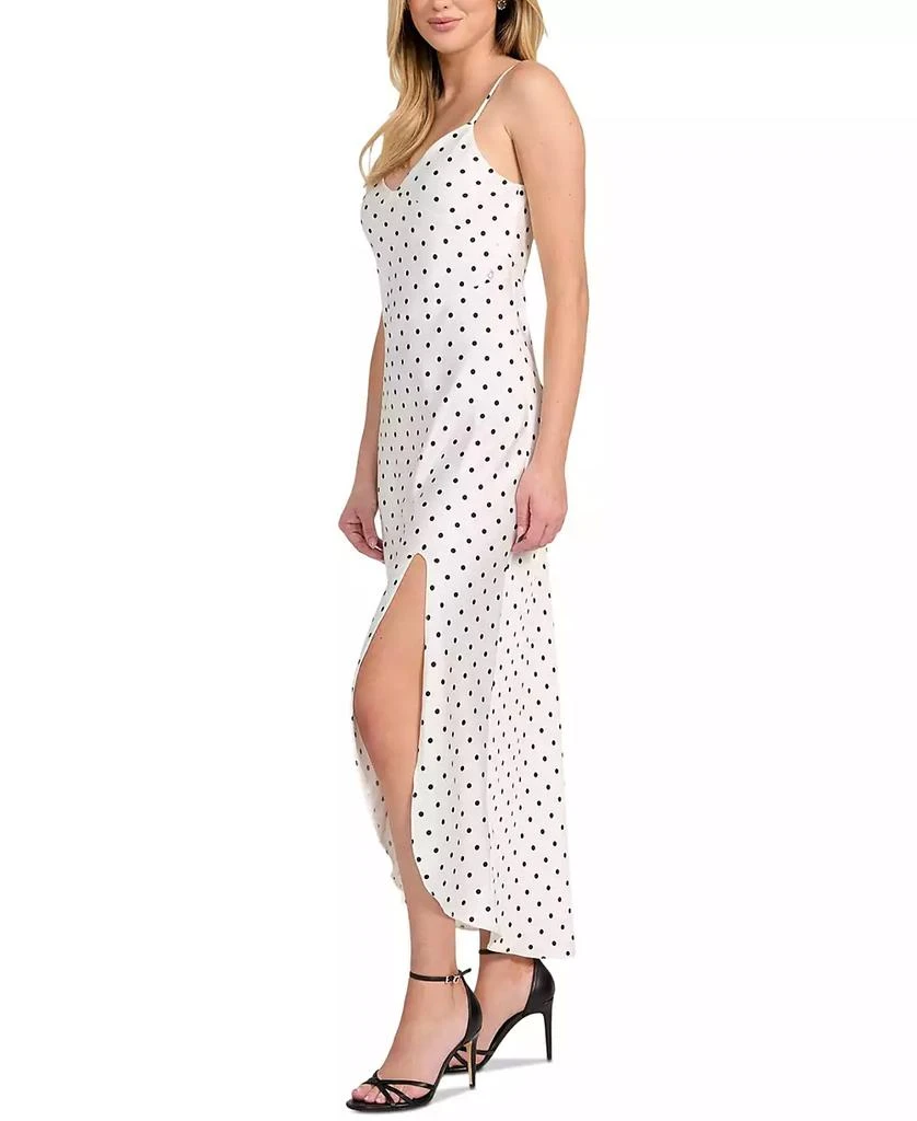 GUESS Women's Cemona Printed Faux-Wrap Sleeveless Dress 3