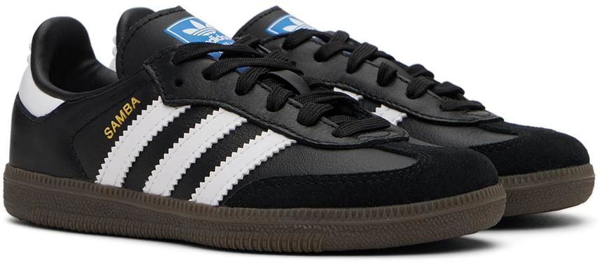 adidas Kids Little Kids Black Samba OG Sneakers 4