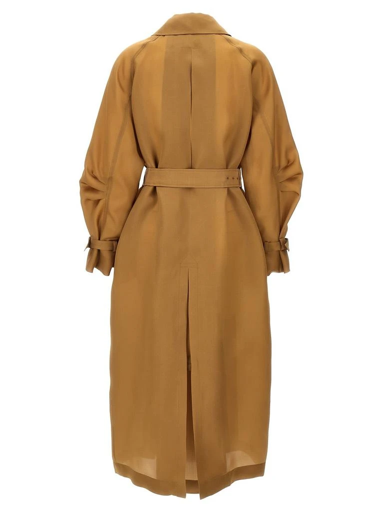 Max Mara Max Mara Sacco Belted Button-Up Trench Coat 2