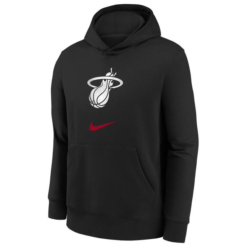 NBA Nike Heat Club City Edition Pullover Hoodie - Boys' Grade School