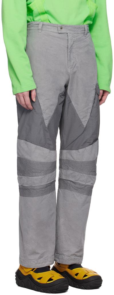 Kiko Kostadinov Gray C.P. Company Edition Cargo Pants