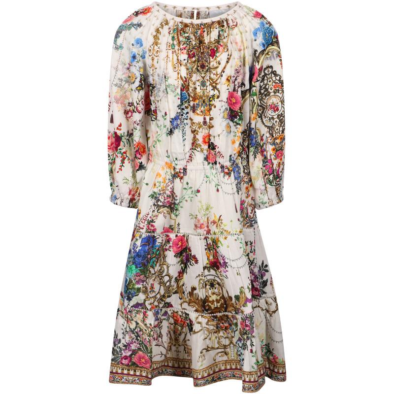 Camilla By the meadow print long sleeved dress