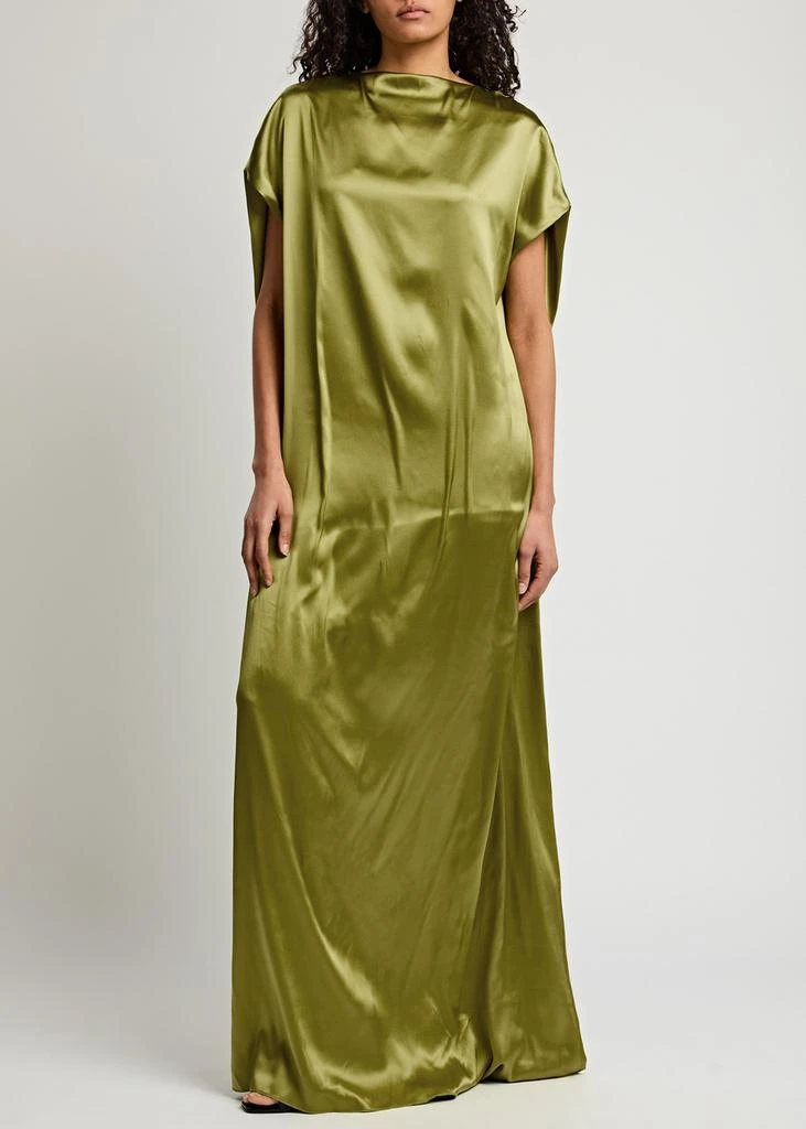 Dries Van Noten Diria stretch-silk satin gown 4