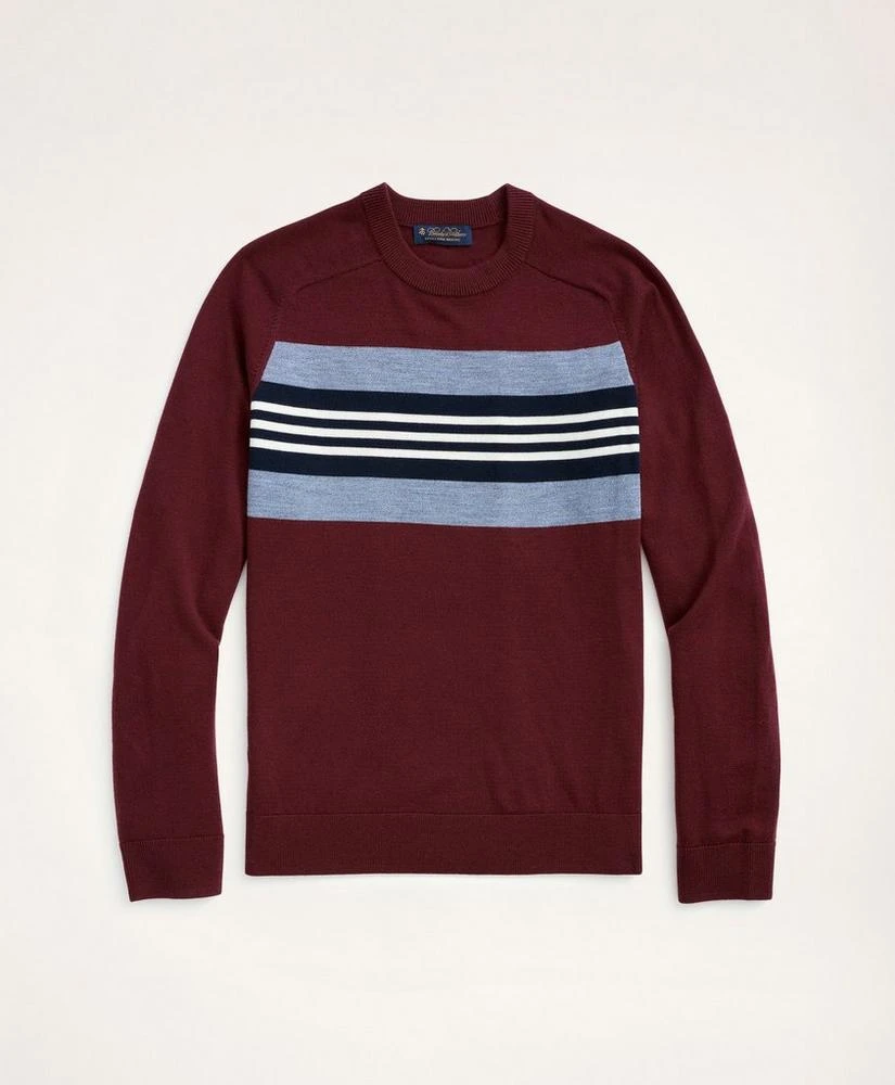 Brooks Brothers Merino Collegiate Stripe Sweater 1