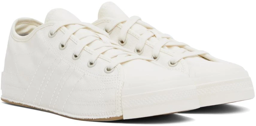 Y-3 White Nizza Lo Sneakers 4