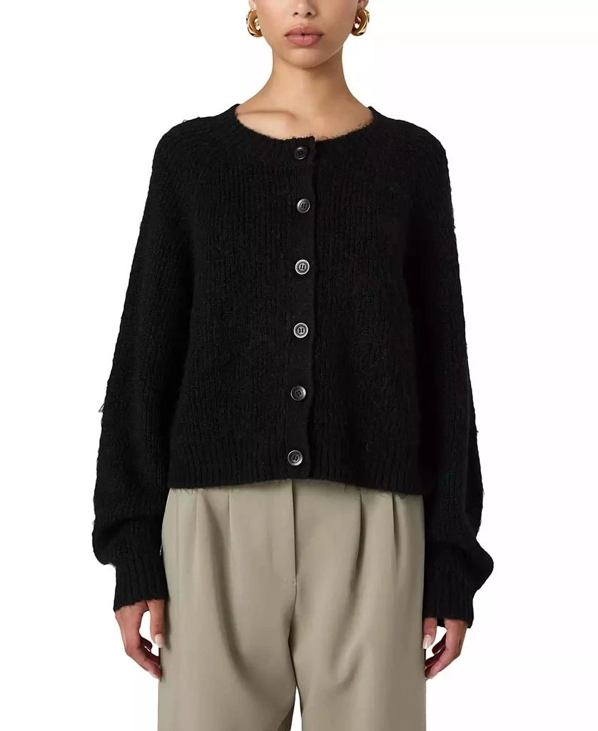 French Connection Women's Fluffy Knit Cardigan 1