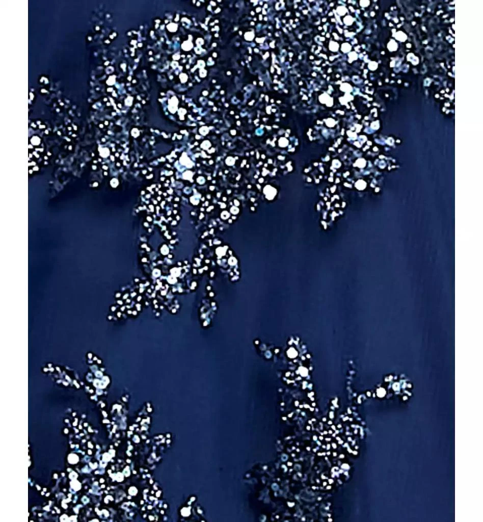 B Darlin Juniors' Sequin Glitter Embellished Sleeveless Ball Gown, Created for Macy's 4