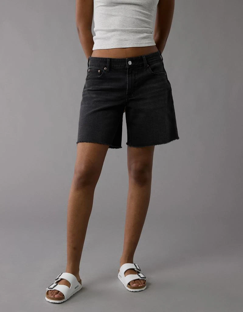 AE AE 8" Dreamy Drape Stretch Low-Rise Baggy Jort 1