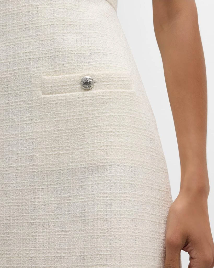 VERONICA BEARD Sabra Tailored Tweed Mini Dress 5