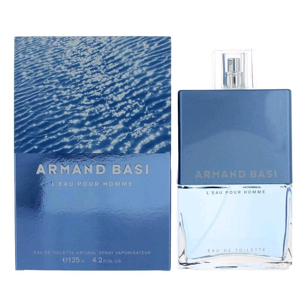 ARMAND BASI 2pcs L'eau Pour Homme by , 4.2 oz Eau De Toilette Spray for Men