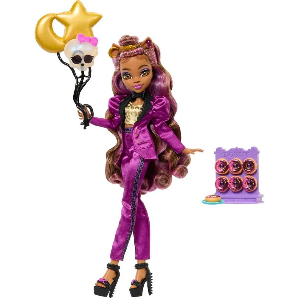 Monster High Clawdeen Wolf Doll in Monster Ball Party Fashion with Accessories 1