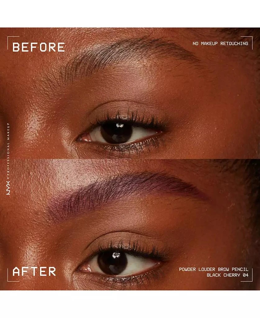 NYX Professional Makeup Powder Louder Brow Pencil 4