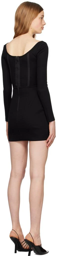 Dion Lee Black Corset Minidress 3