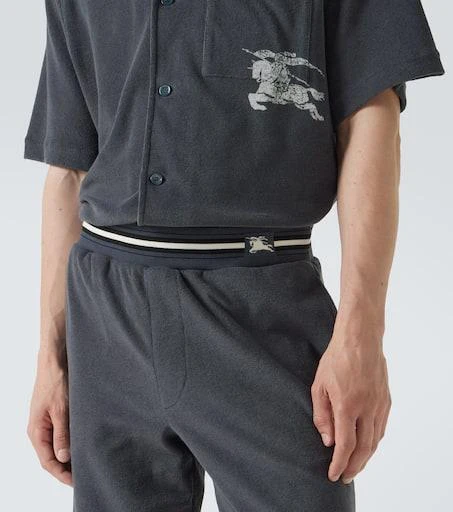Burberry EKD cotton terry shorts 5