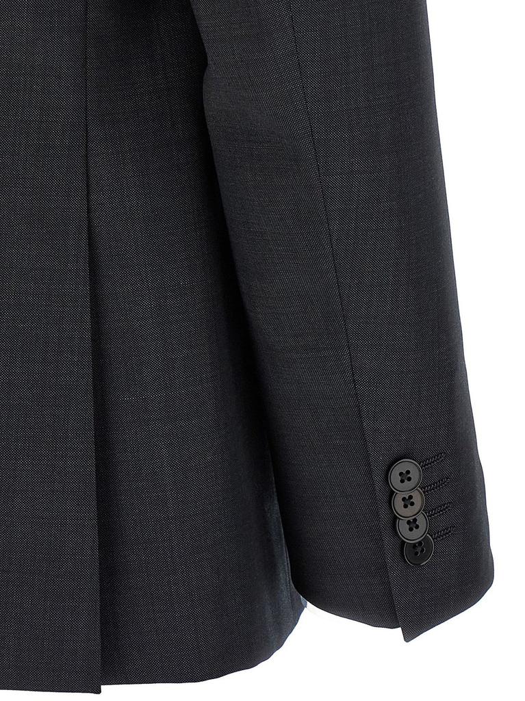 【定価約35万円】Zegna チャコールグレー スリーピース 46size 定価約35万円】Zegna チャコールグレー スリーピース 46size