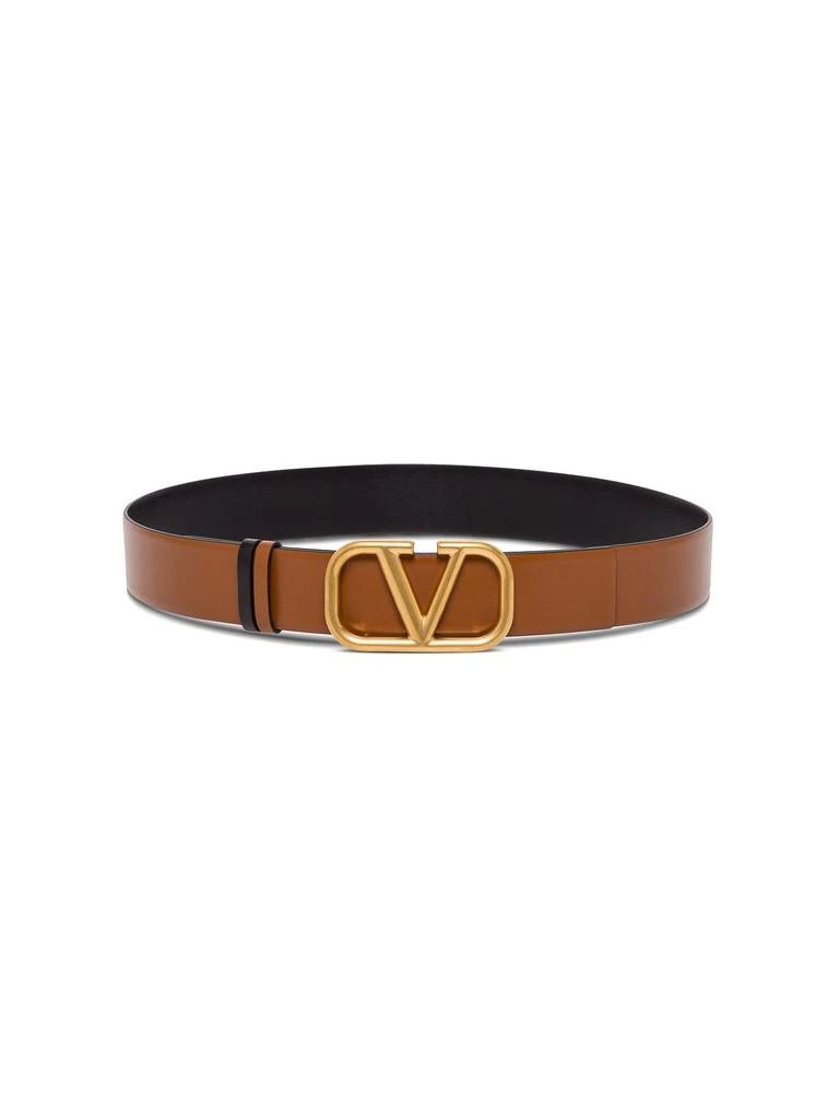 Valentino Valentino VLogo Plaque Reversible Belt 1