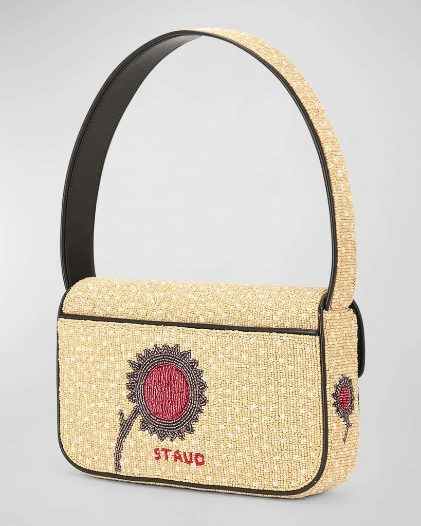 Staud Tommy Beaded Shoulder Bag 4