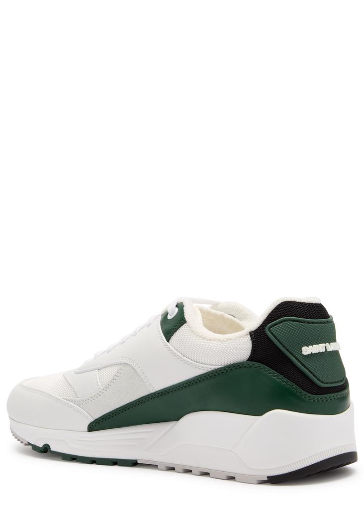 Yves Saint Laurent Bump panelled leather sneakers