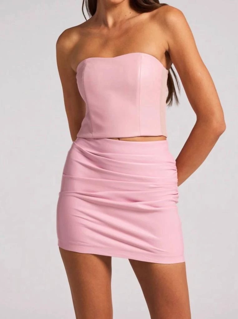 Generation Love Generation Love - Jacqueline Vegan Leather Top