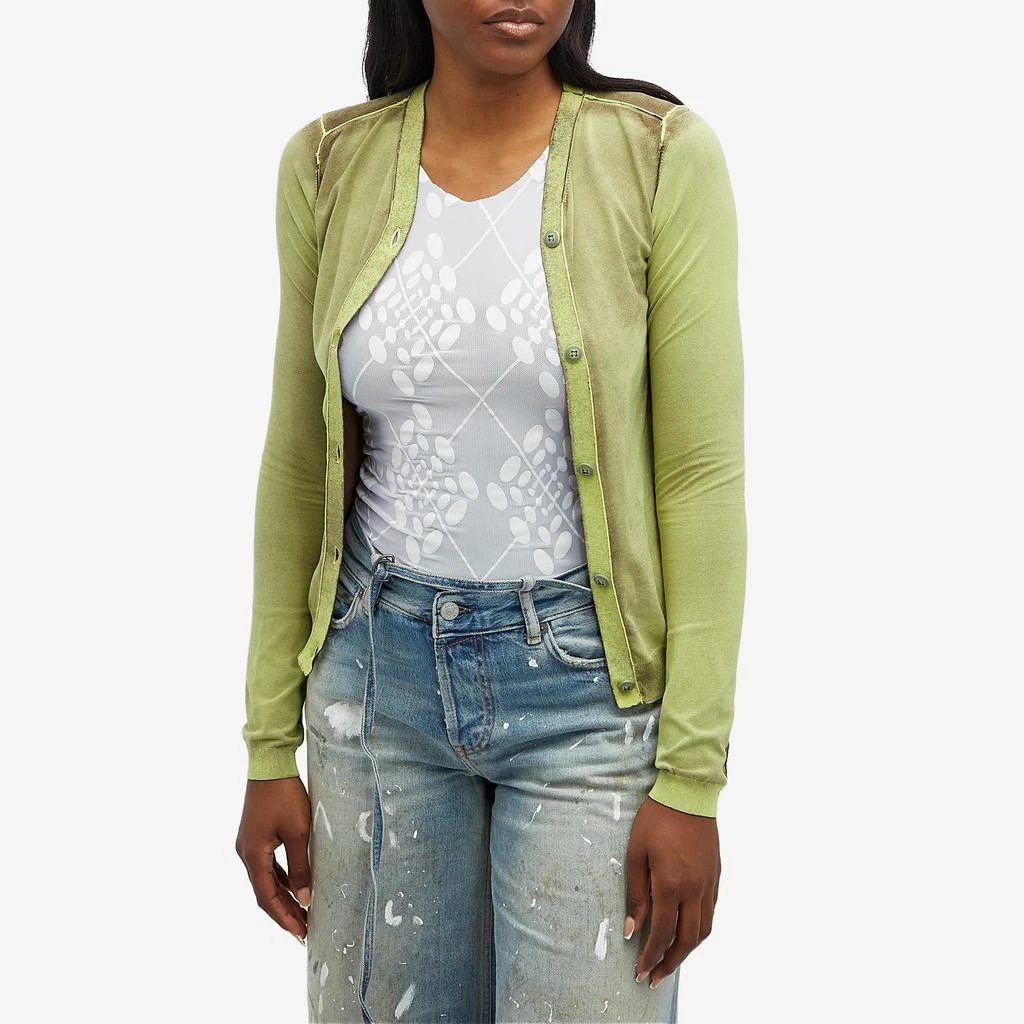 Acne Studios Acne Studios Open Button Fitted Cardigan 2