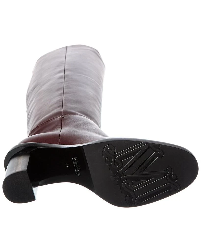 Max Mara Leather Knee-High Boot 4