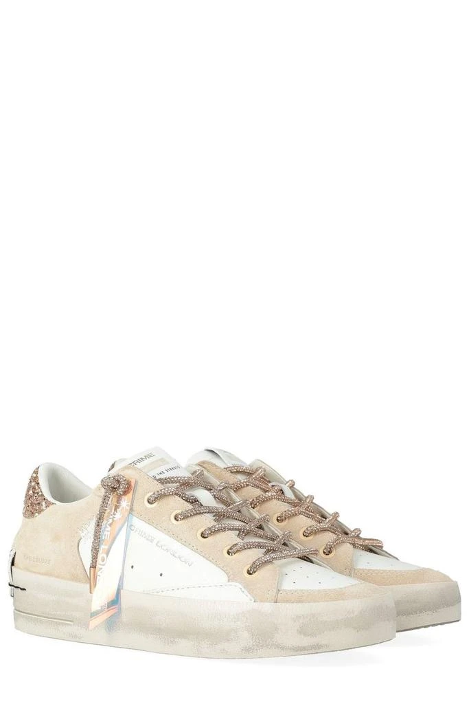 Crime London Crime London Sk8 Deluxe Wedge Lace-Up Sneakers 2