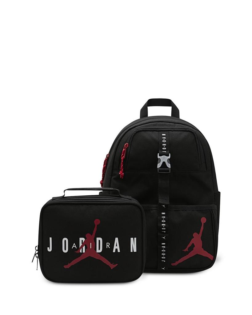 jordan bookbag with lunch box