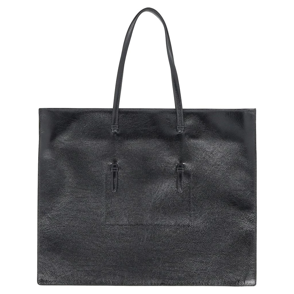 Alaïa Laser Cut Totebag in Black Leather 2