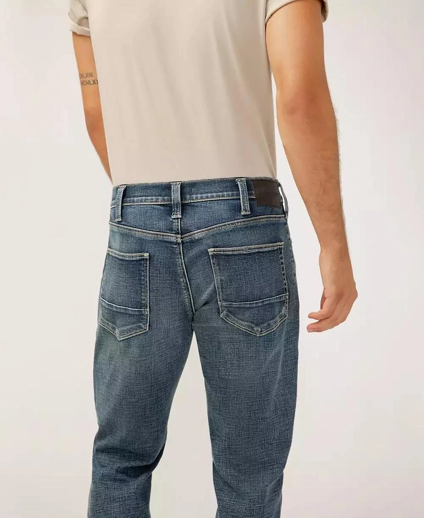 Silver Jeans Co. Men's Eddie Classic Athletic Fit Tapered Leg Jeans 3