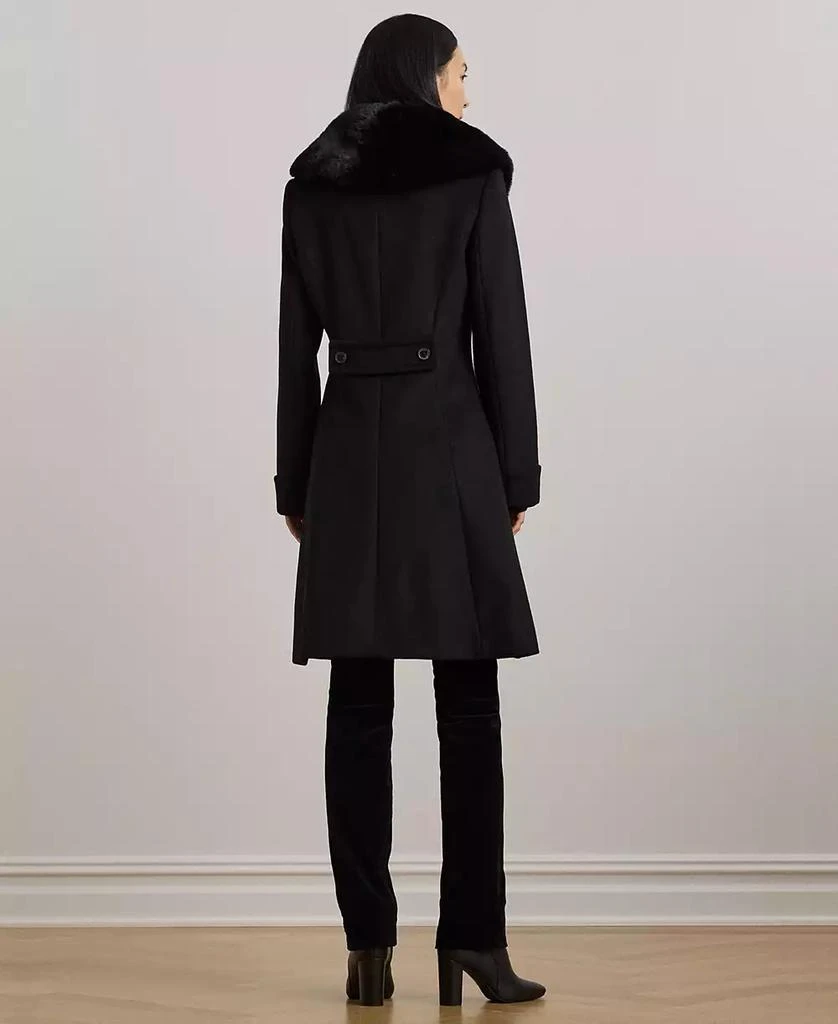 Ralph Lauren Women's Faux-Fur-Collar Coat 5