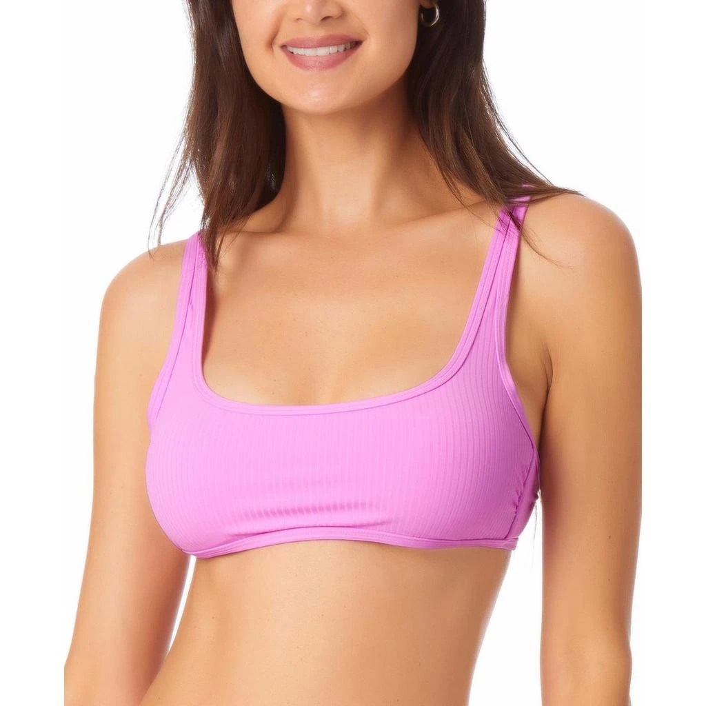 California Waves Womens Ribbed Adjustable Bikini Swim top 3