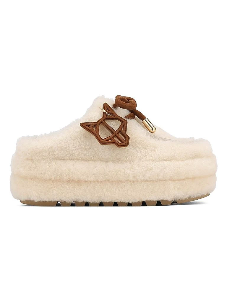 Naked Wolfe Blizzard Suede Shearling Slip-On Shoes 1