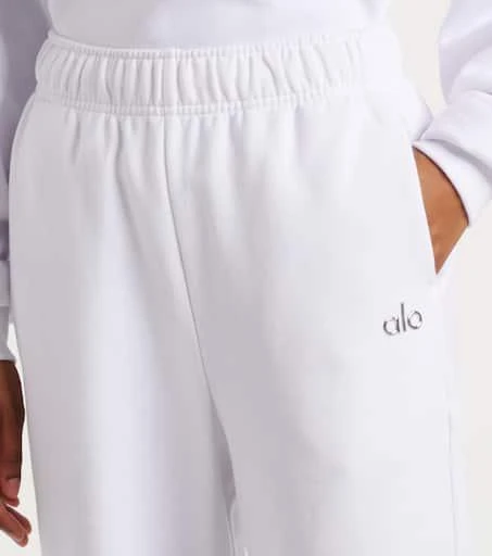 Alo Accolade cotton-blend sweatpants 4