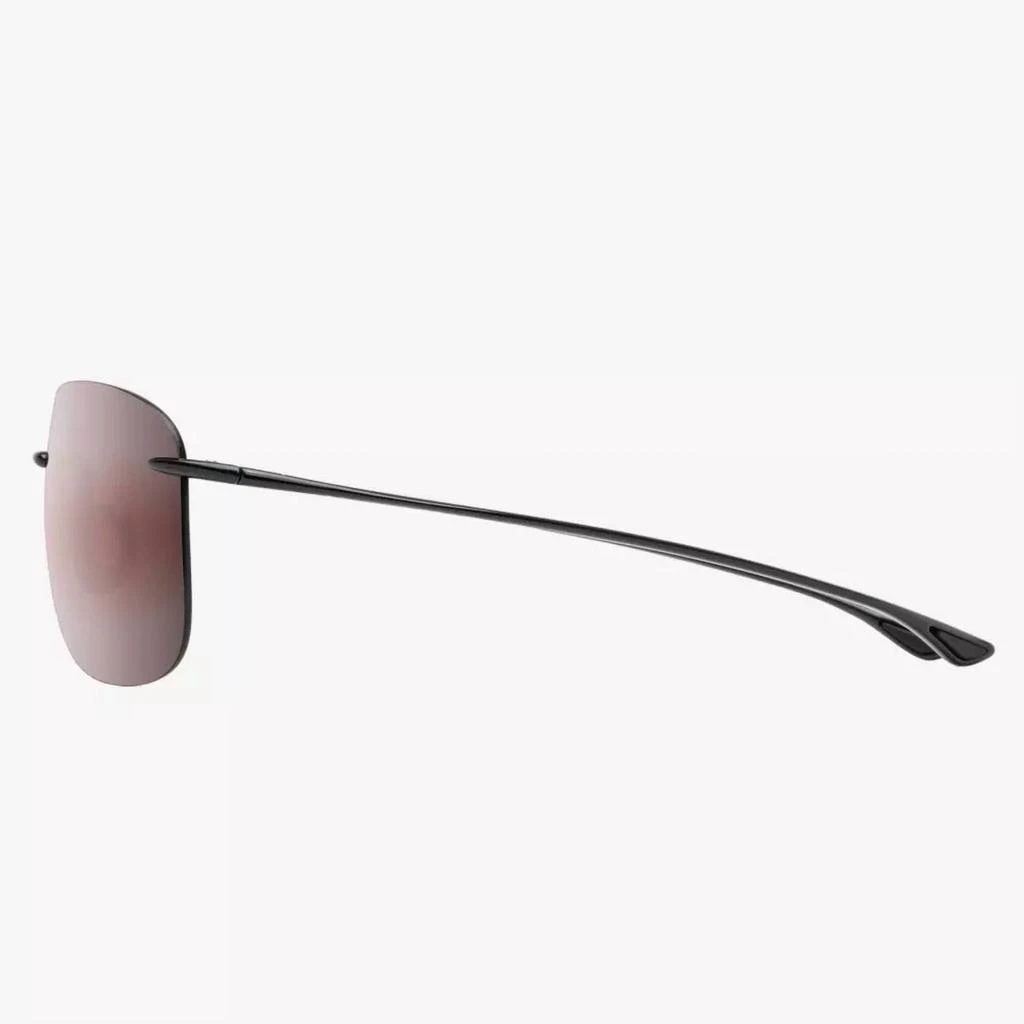 Maui Jim Hikina Sunglasses In Black Maui Rose Polarized Lenses 3