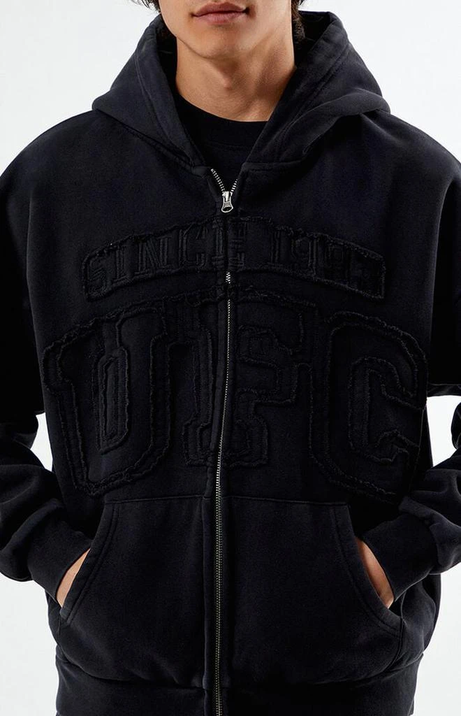 UFC Frayed Lettering Full Zip Hoodie 2