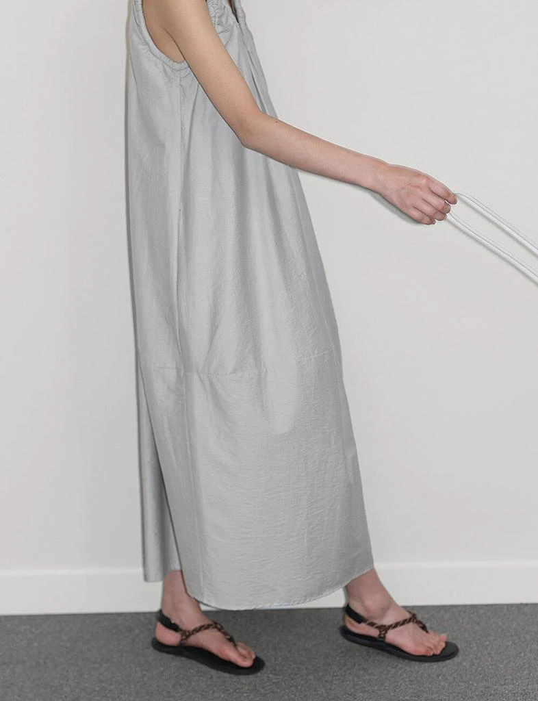 Pixie Market Puff Light-Grey Dress 7