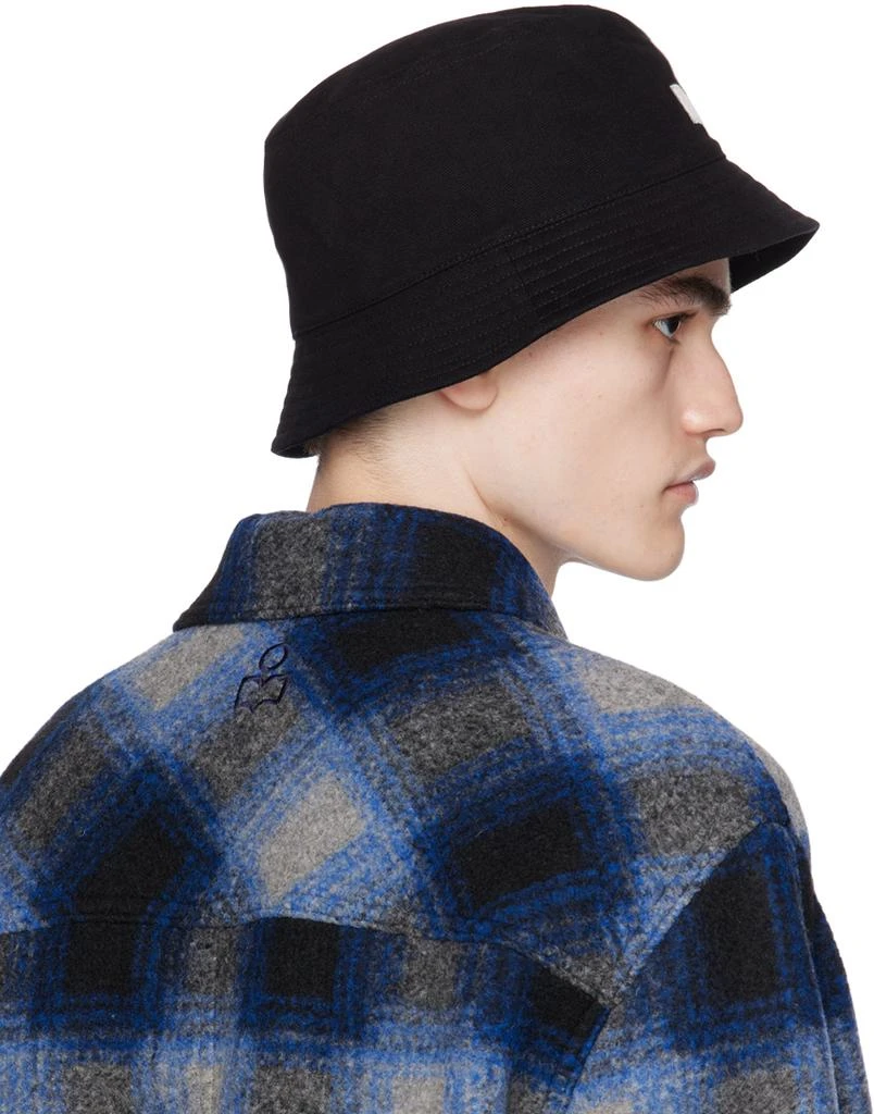 Isabel Marant Black Haley Bucket Hat 3