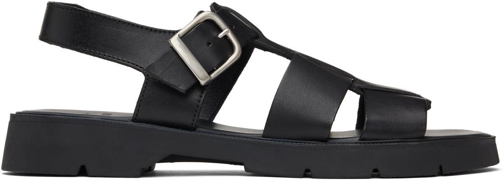 KLEMAN Black Ballast VTG Sandals