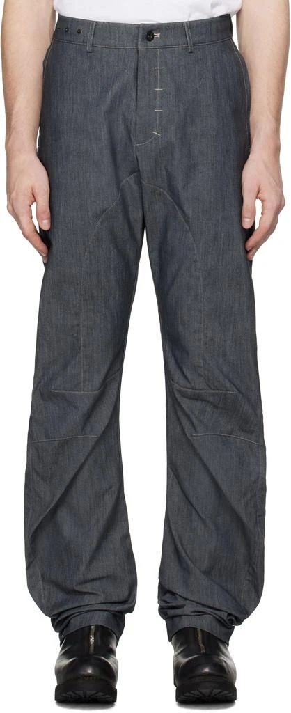 CARNET-ARCHIVE Navy Human Shell Jeans 1