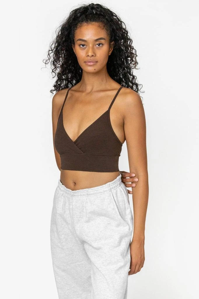 Los Angeles Apparel 83076GD - Crossover Wrap Crop Top 12