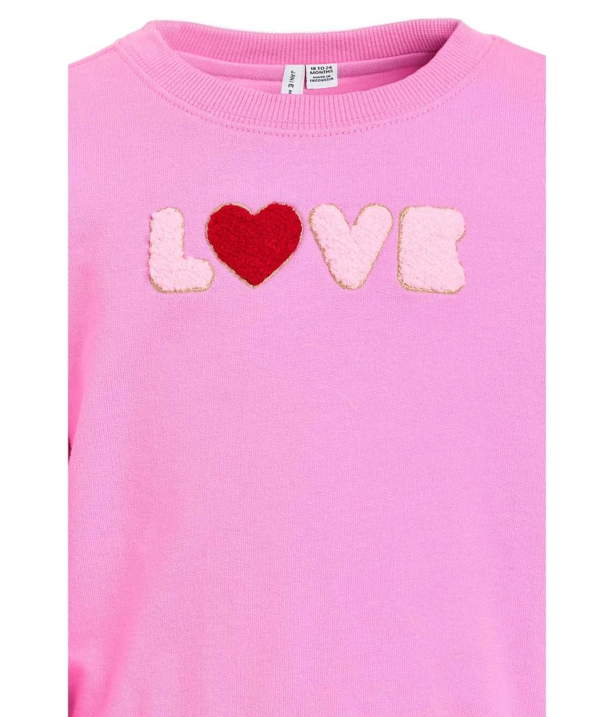 Janie and Jack Love Sweatshirt (Infant) 3