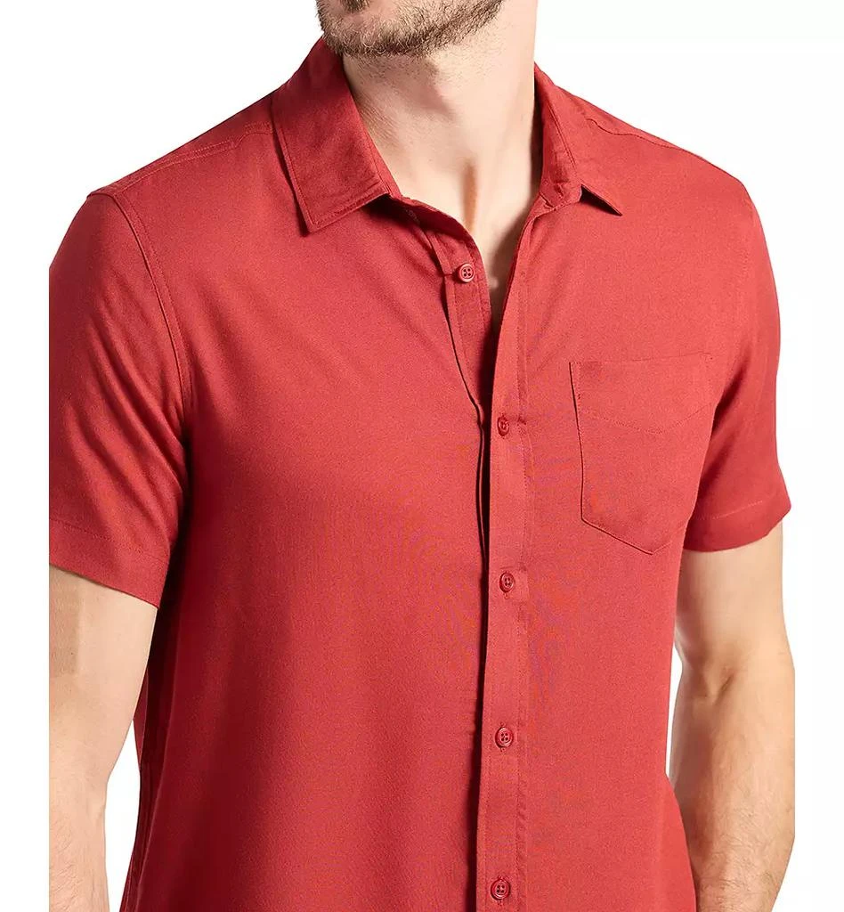 BUFFALO David Bitton Men's Sirilo Fitted Short Sleeve Button-Front Shirt 5