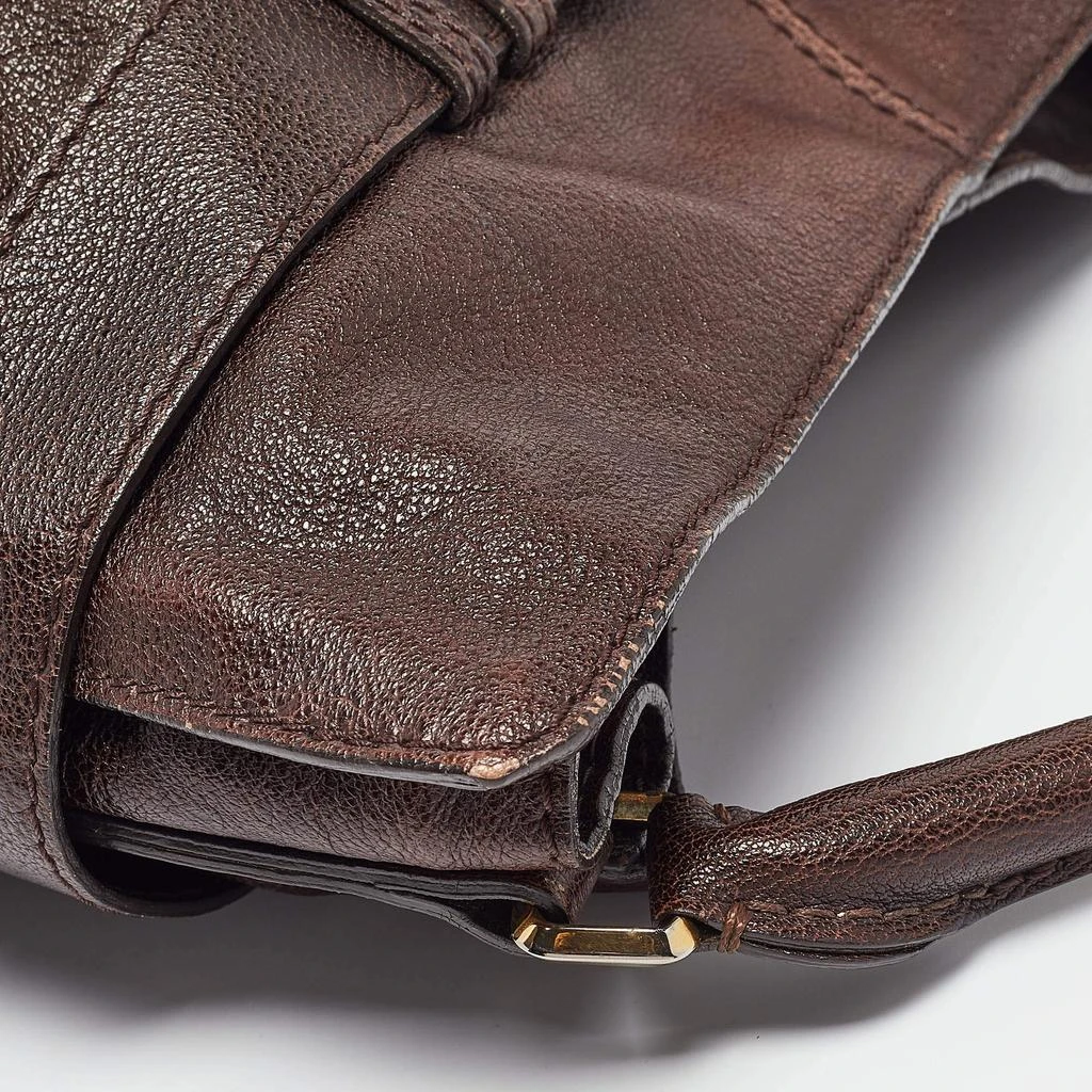 Burberry Burberry Dark Brown Leather Lambeth Hobo 10