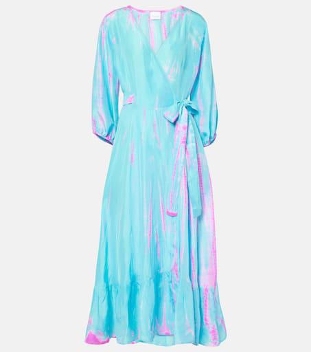 ANNA KOSTUROVA Hailey silk maxi dress
