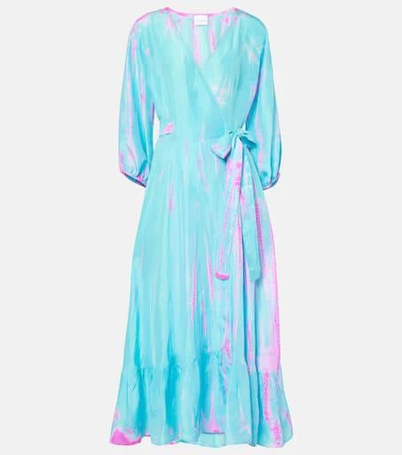 ANNA KOSTUROVA Hailey silk maxi dress 1