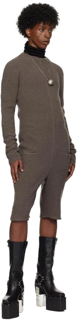 Rick Owens Gray Porterville Headon Jumpsuit 4