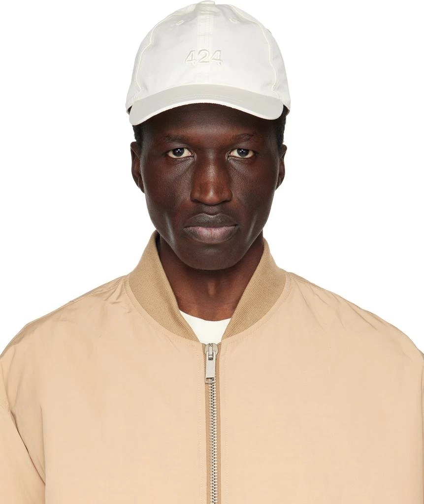 424 White Logo Cap 1